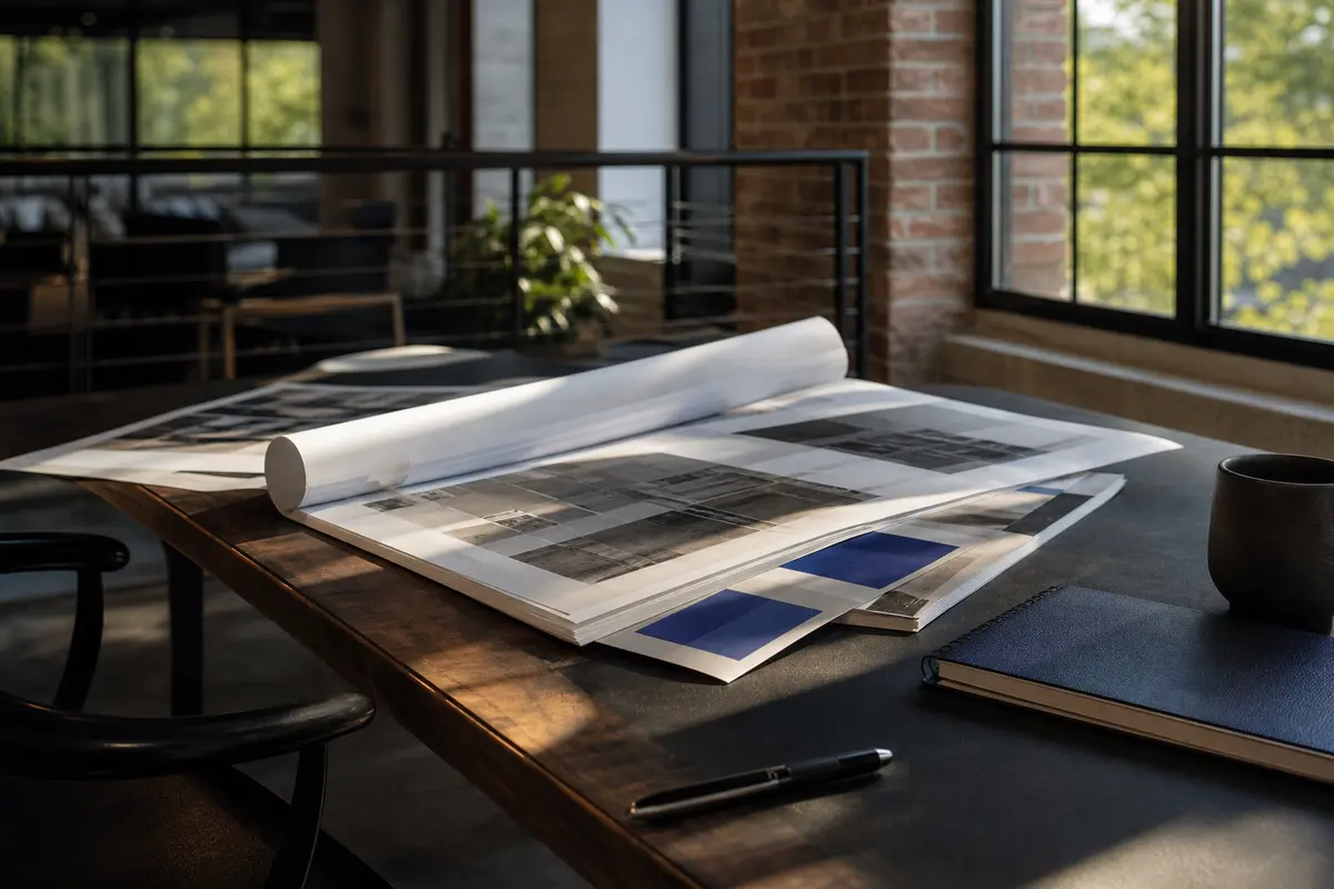 Editorial marketing planning scene for Legal News in Ringwood, New Jersey