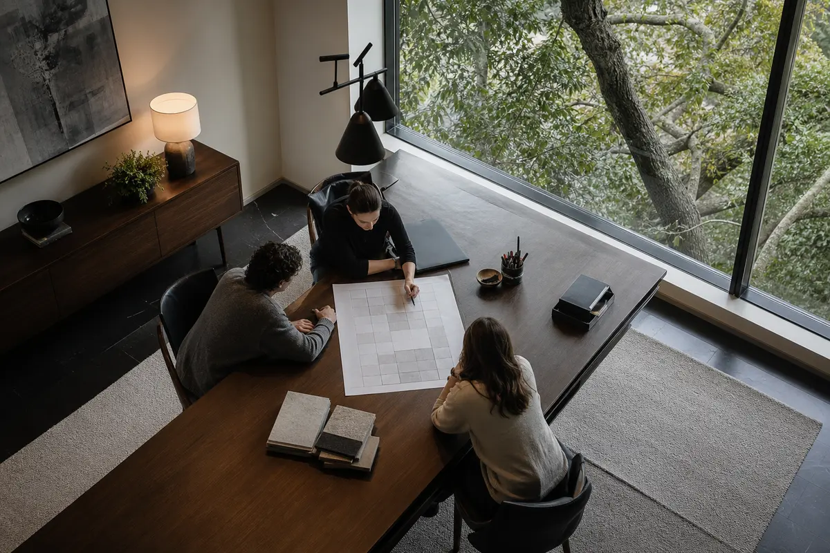 Editorial marketing planning scene for Local Service Ads in Rumson, New Jersey