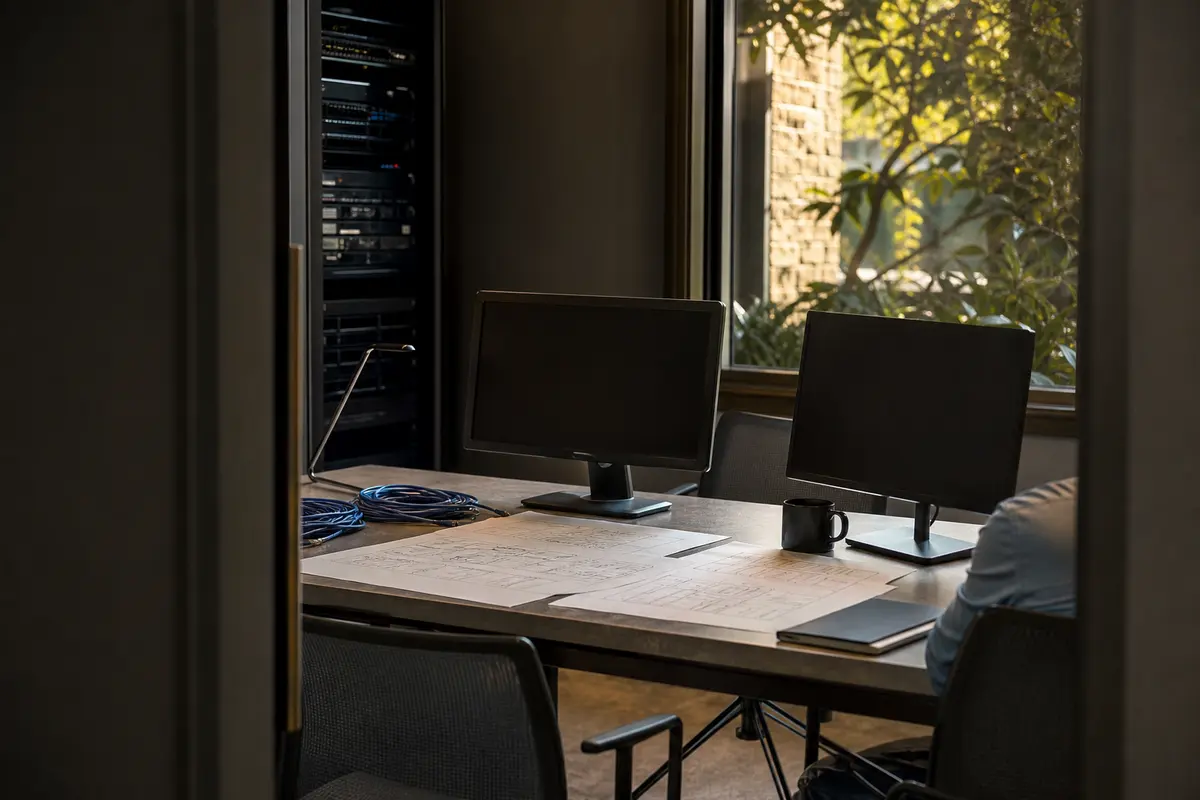 Editorial platform planning scene for Custom Software in Waldwick, New Jersey