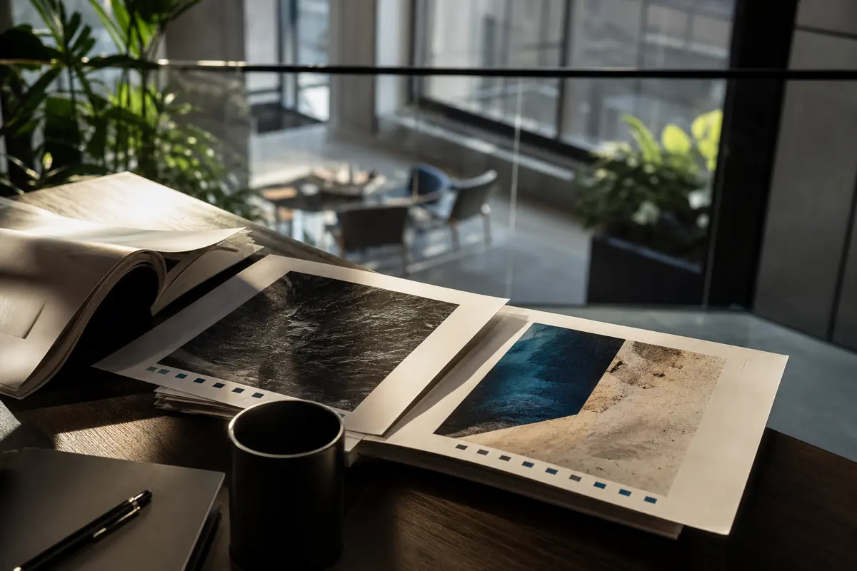 Editorial marketing planning scene for Legal News in West New York, New Jersey