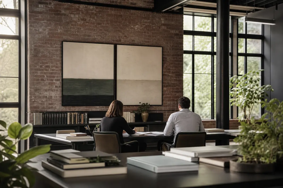 Editorial marketing planning scene for Programmatic SEO in Wharton, New Jersey