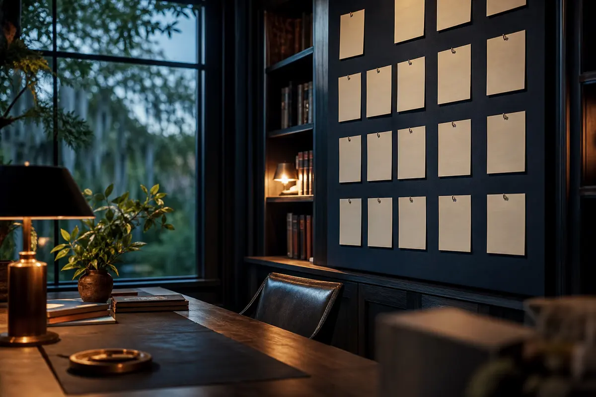 Editorial marketing planning scene for White Horse, New Jersey