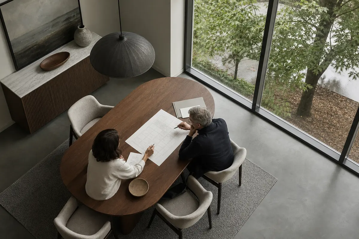 Editorial marketing planning scene for Local Service Ads in Woodbury, New Jersey
