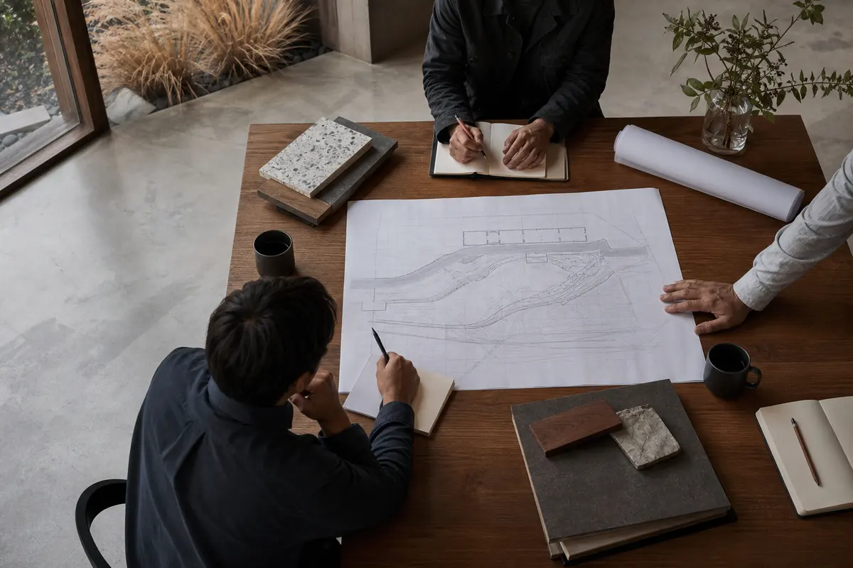 Editorial platform planning scene for Custom Software in Aztec, New Mexico