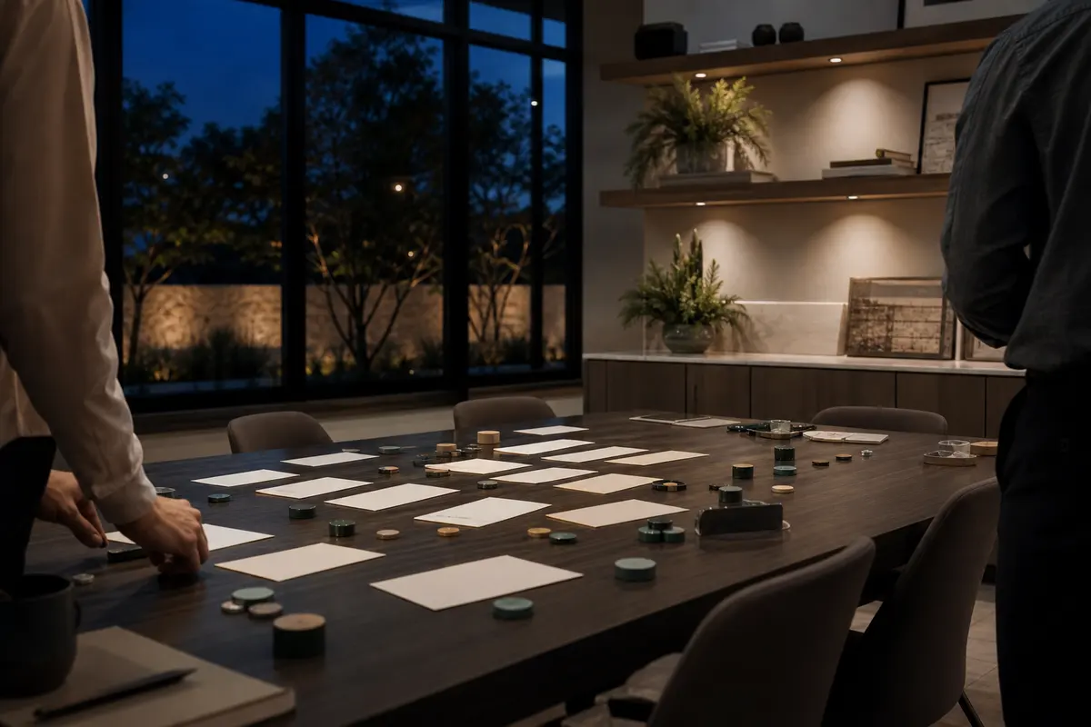 Editorial platform planning scene for Custom Software in Carlsbad, New Mexico