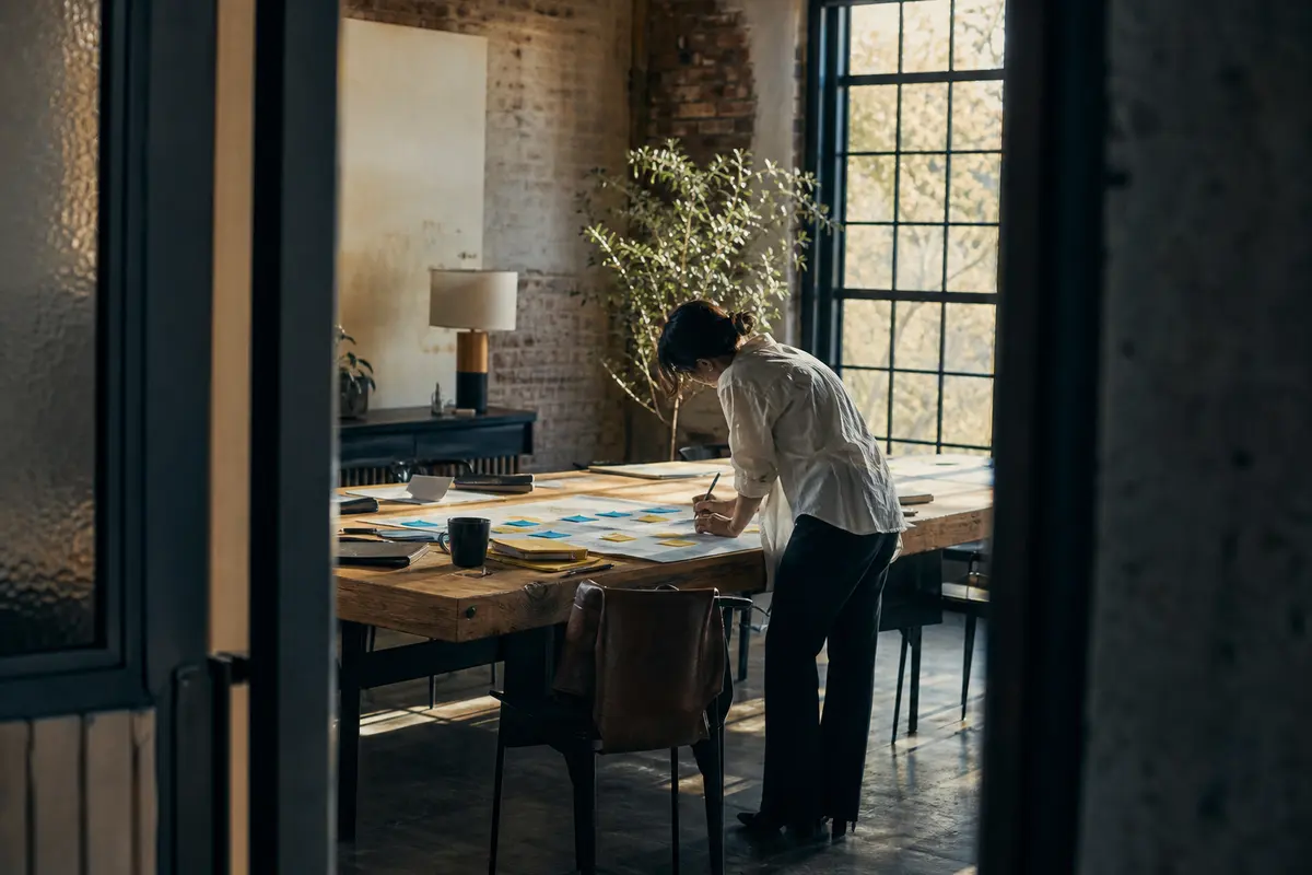 Editorial marketing planning scene for Portales, New Mexico