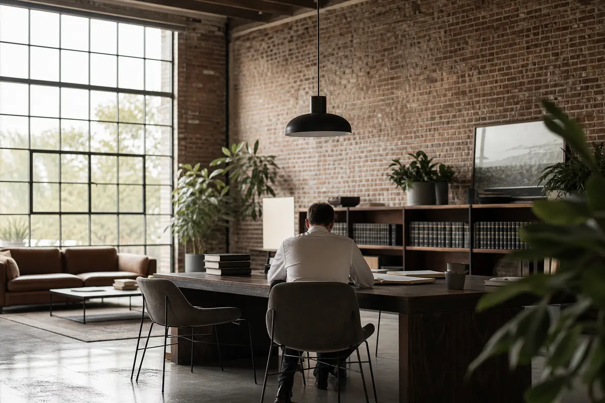 Editorial marketing planning scene for Airmont, New York