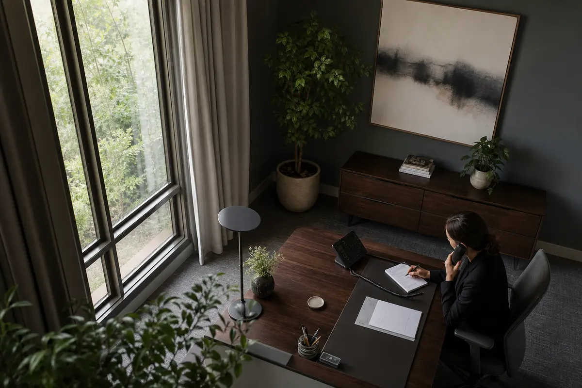 Editorial intake planning scene for Automation in Kirkwood, New York