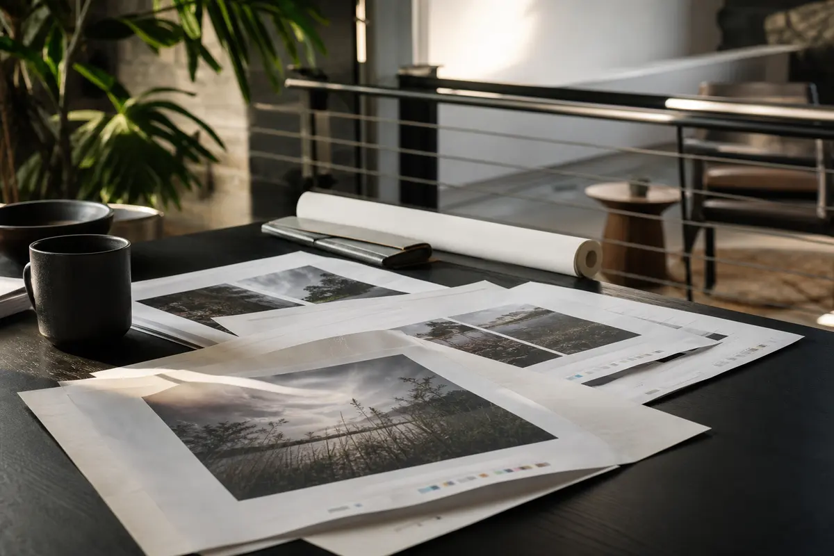 Editorial marketing planning scene for Albion, New York