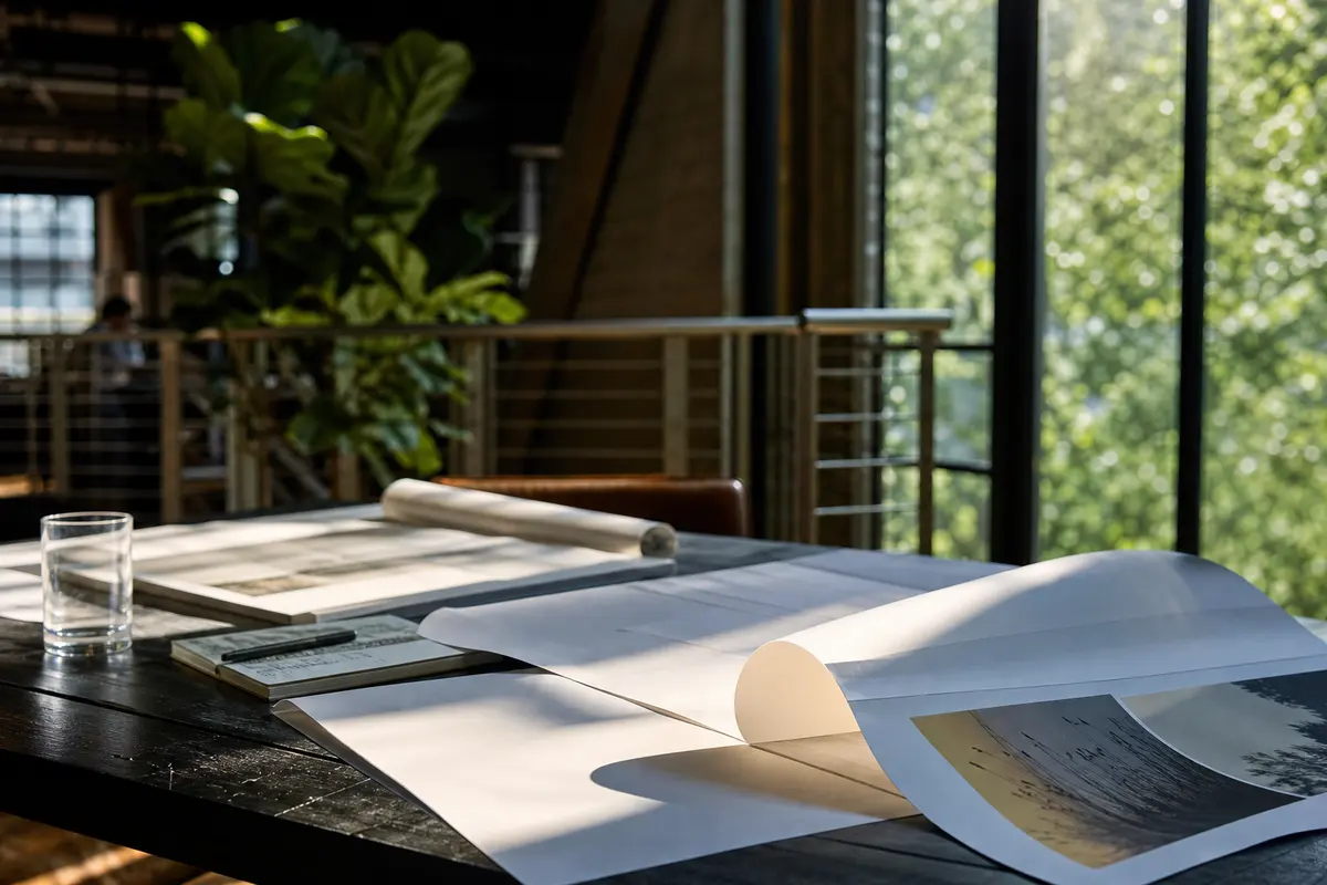 Editorial marketing planning scene for Ellicott, New York