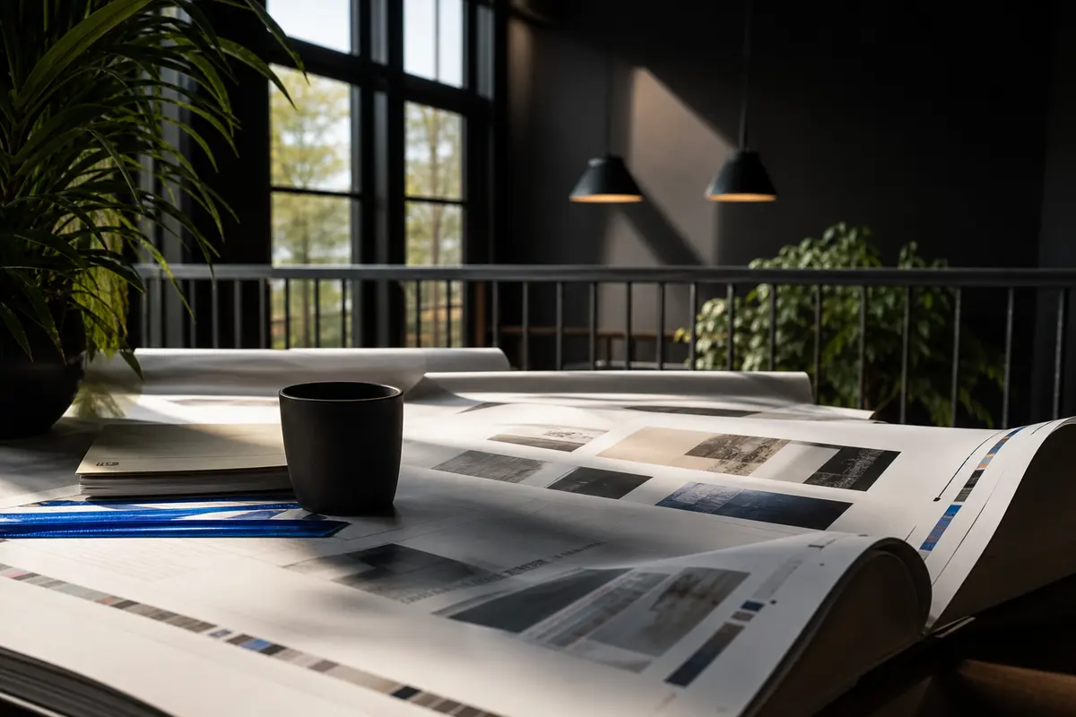Editorial marketing planning scene for Local Service Ads in Pomfret, New York