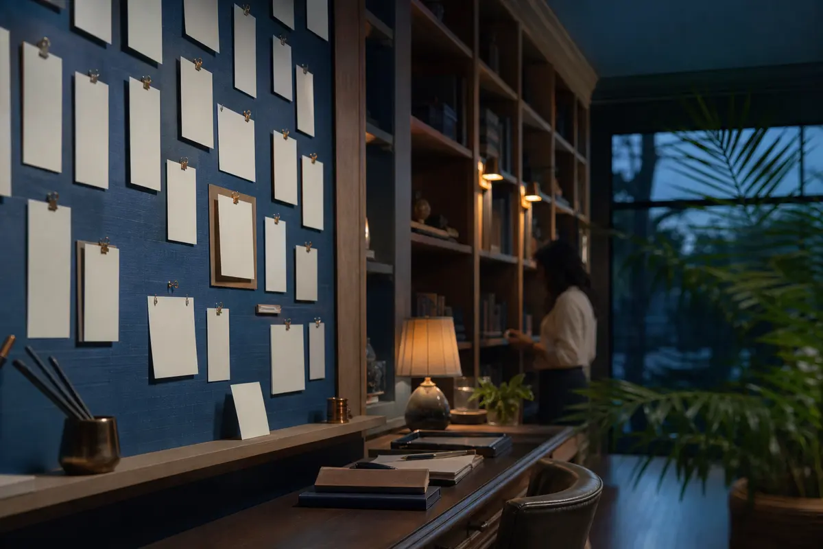 Editorial marketing planning scene for Legal News in Southport, New York