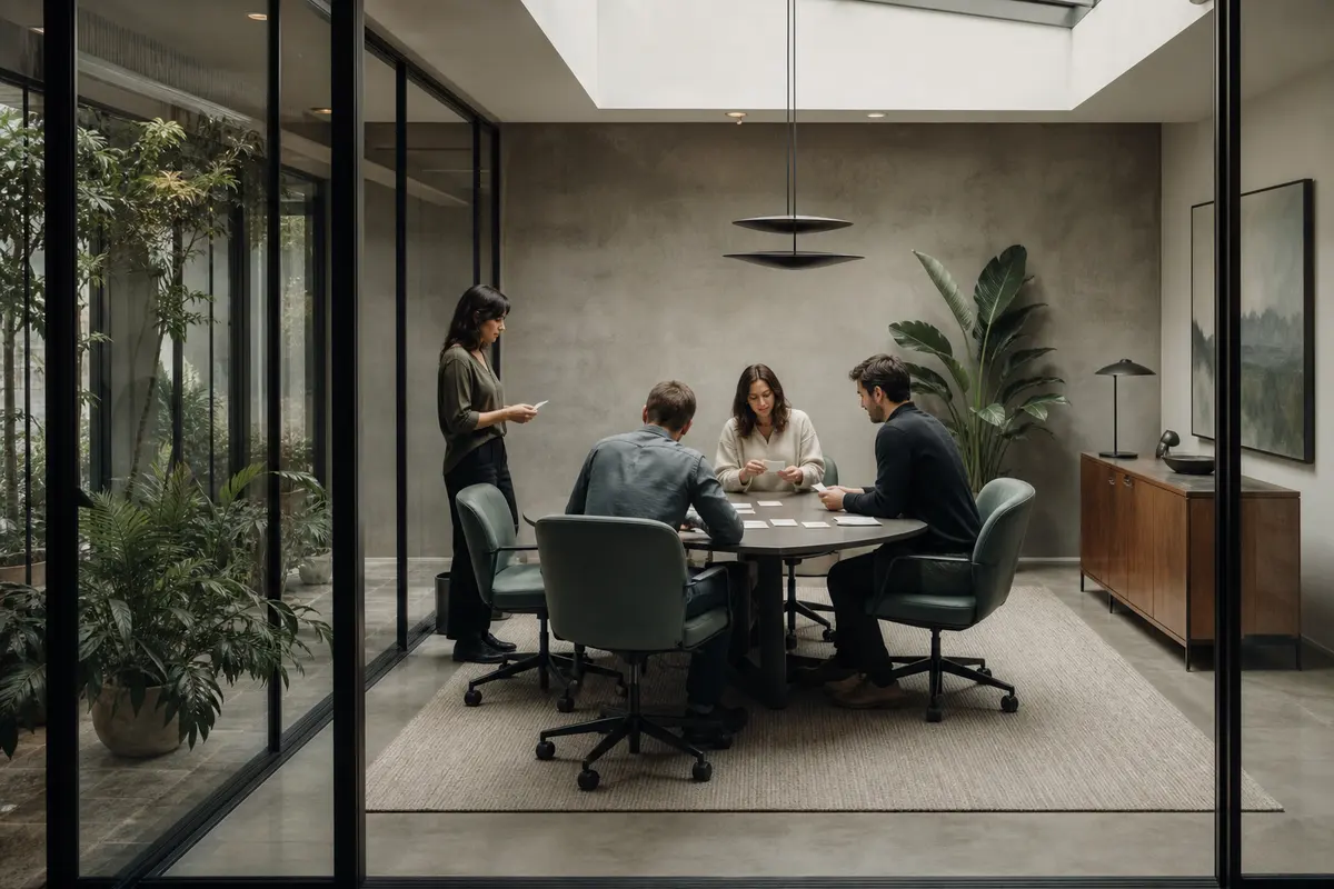 Editorial intake planning scene for Intake Coach in Beekmantown, New York