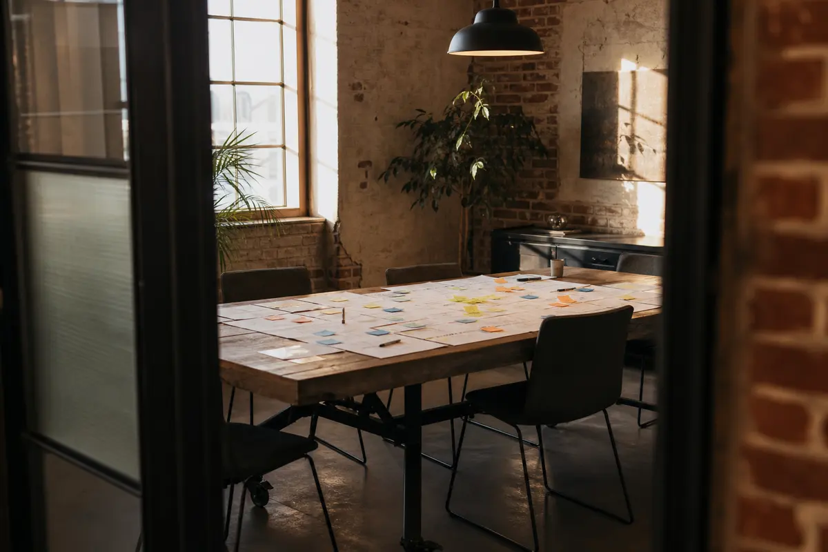 Editorial marketing planning scene for Programmatic SEO in Plattsburgh, New York