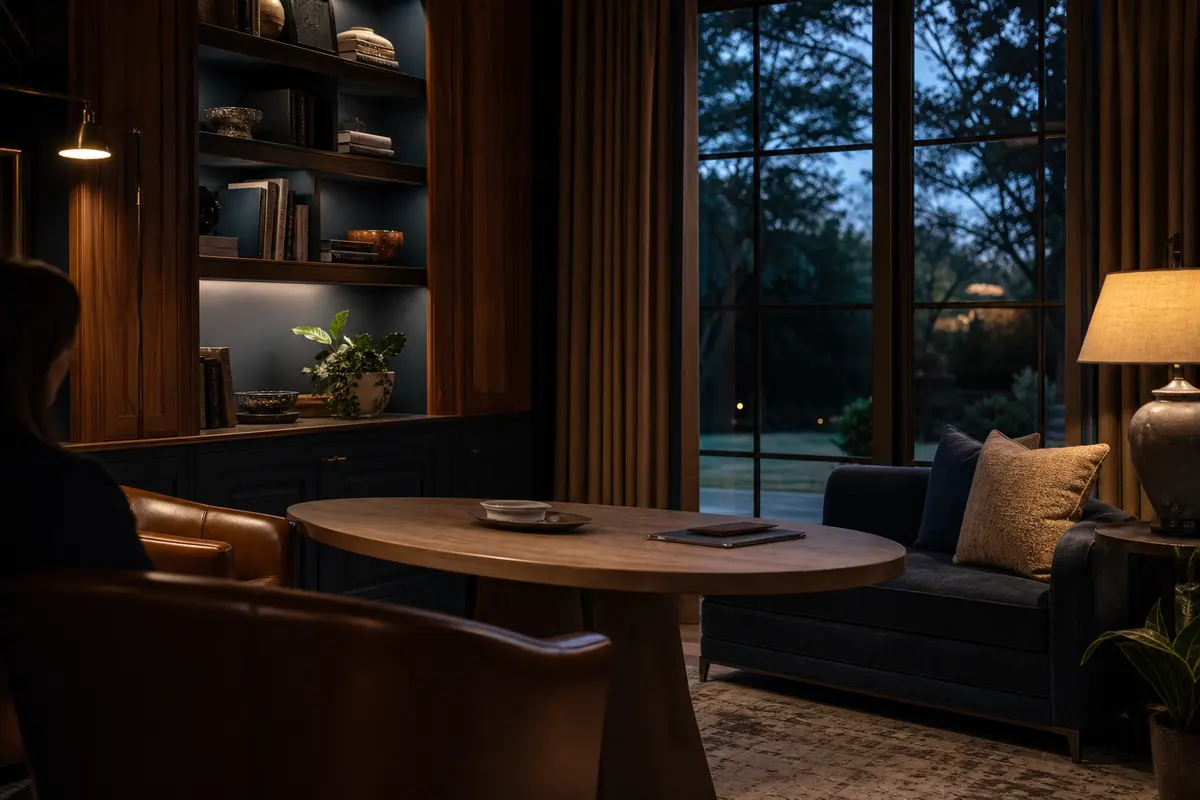Editorial intake planning scene for Intake Coach in Claverack, New York