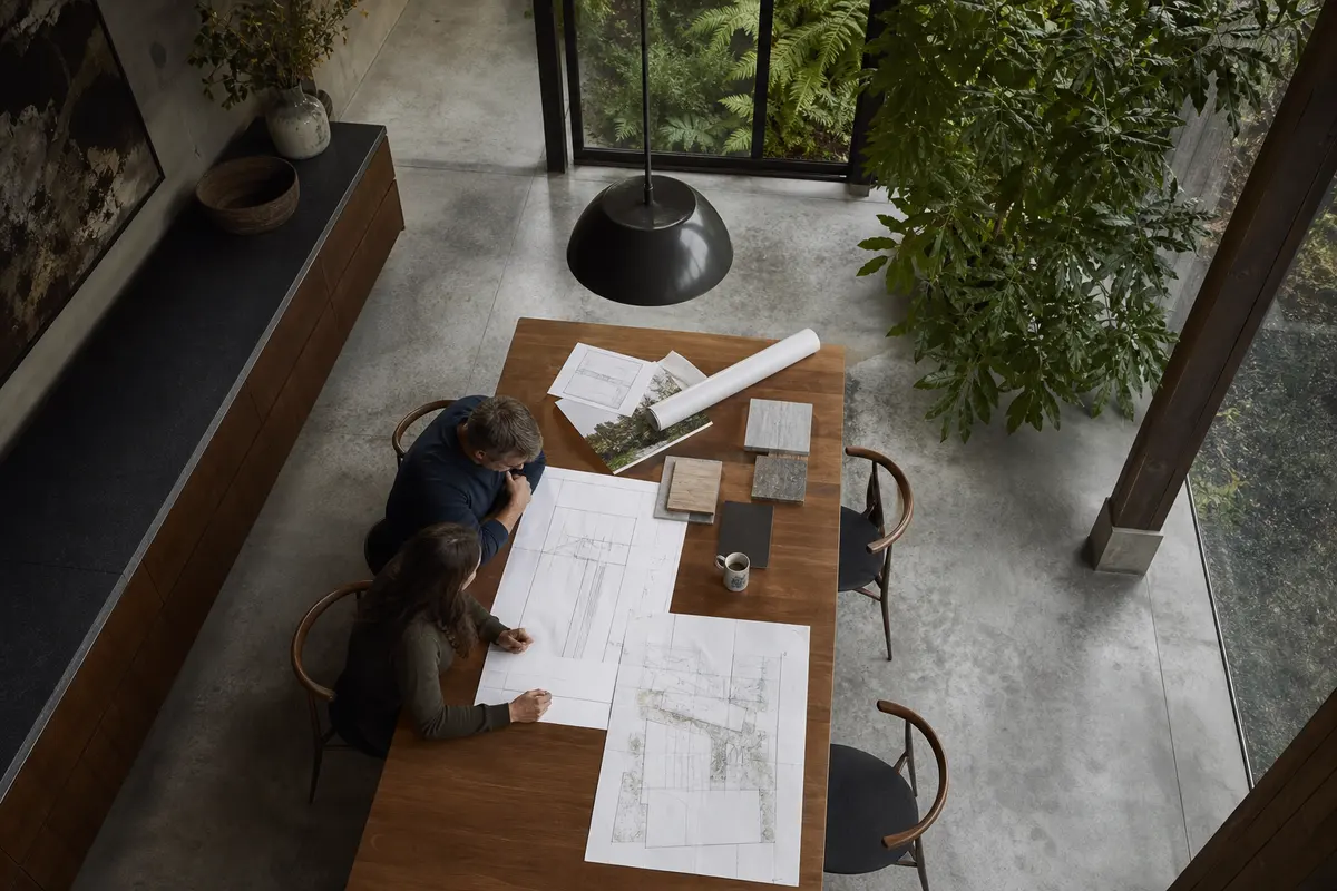 Editorial platform planning scene for Custom Software in Kinderhook, New York