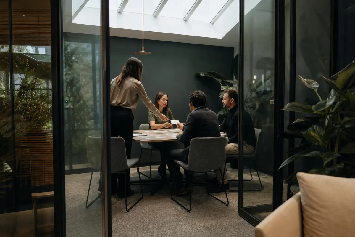 Editorial intake planning scene for Automation in Delhi, New York