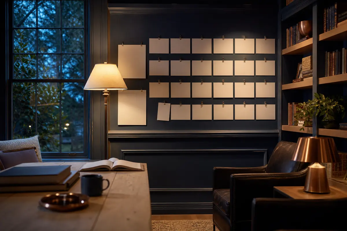 Editorial marketing planning scene for Legal News in Pawling, New York