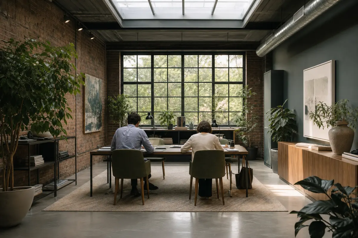 Editorial marketing planning scene for Local Service Ads in Eden, New York