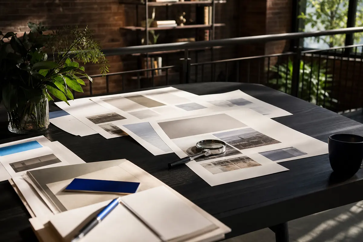 Editorial marketing planning scene for Auburn, New York