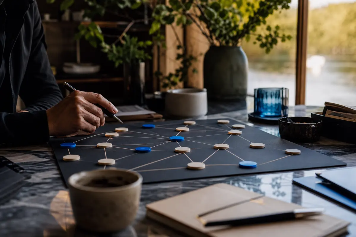 Editorial platform planning scene for Dedicated Hosting in Ballston Spa, New York