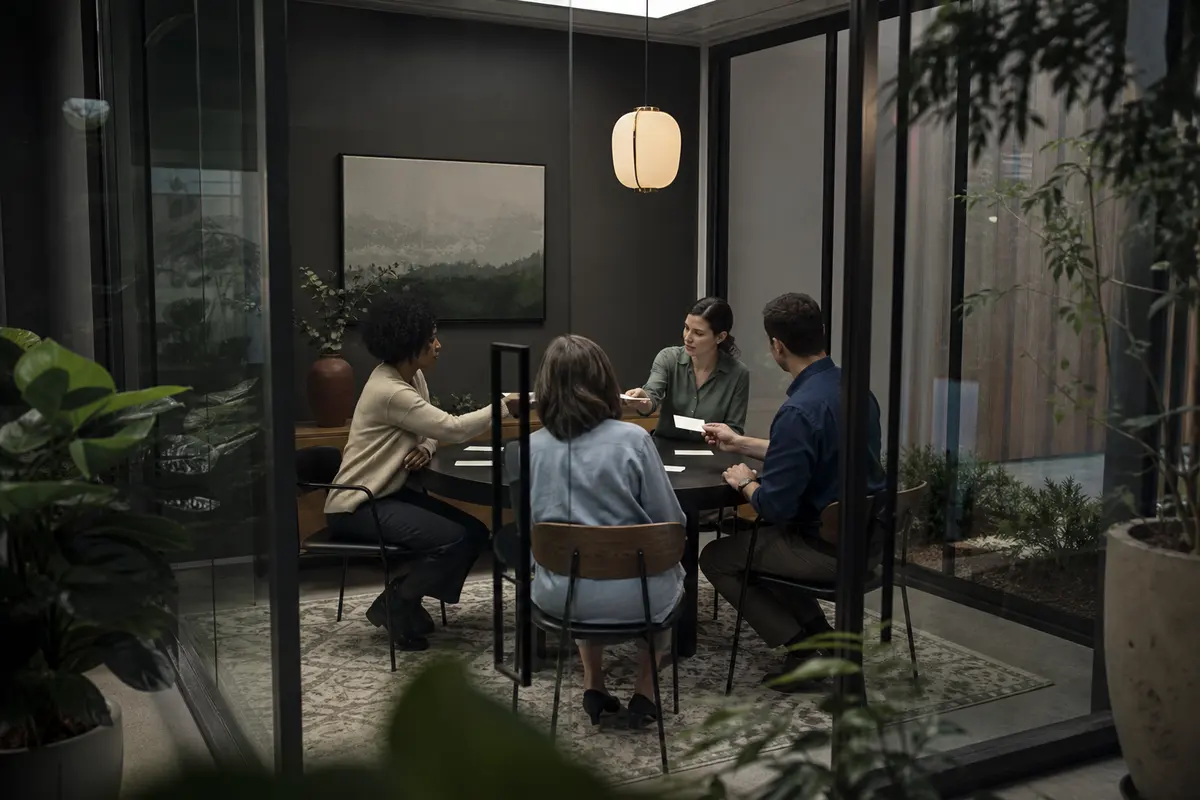 Editorial intake planning scene for Automation in Herkimer, New York