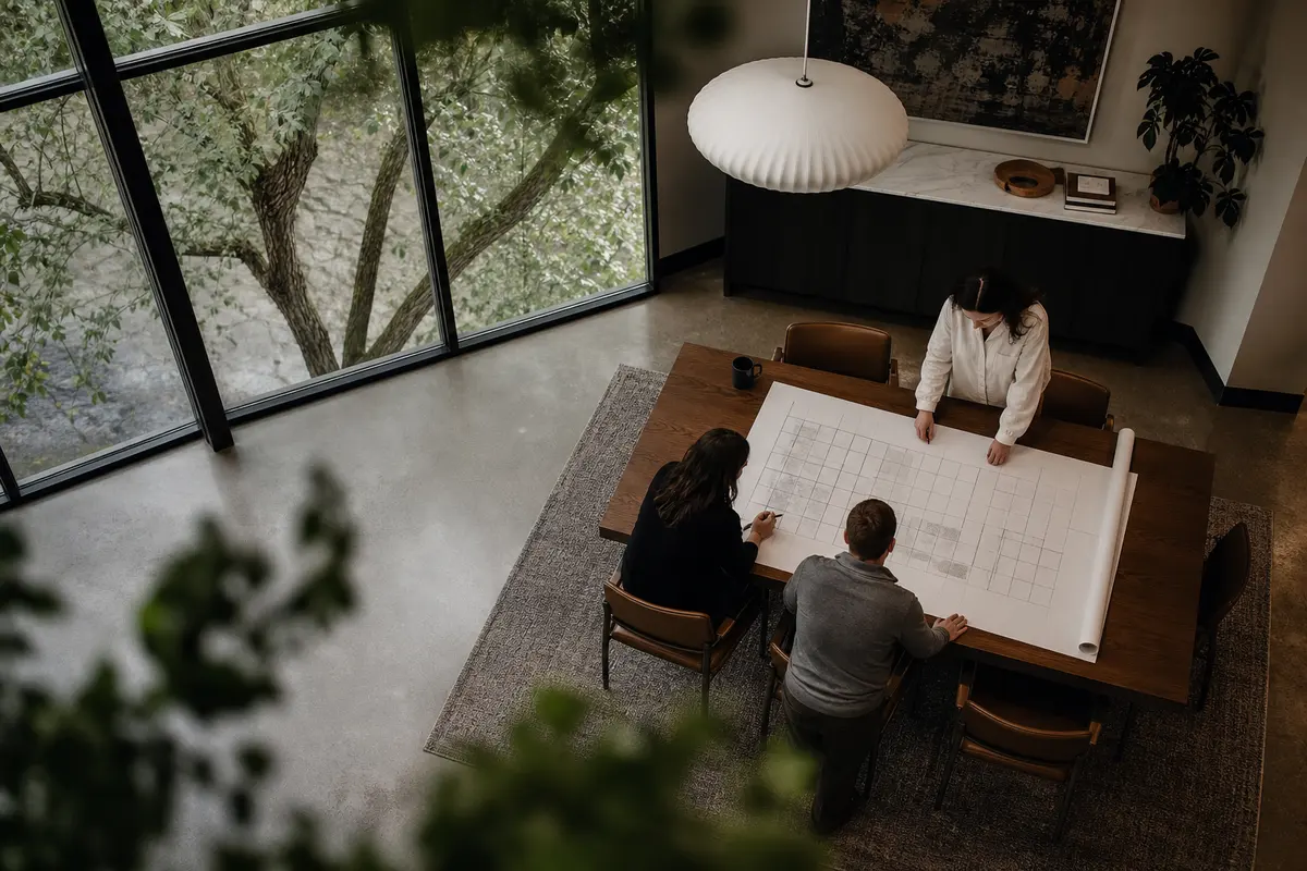 Editorial marketing planning scene for Legal News in Beacon, New York