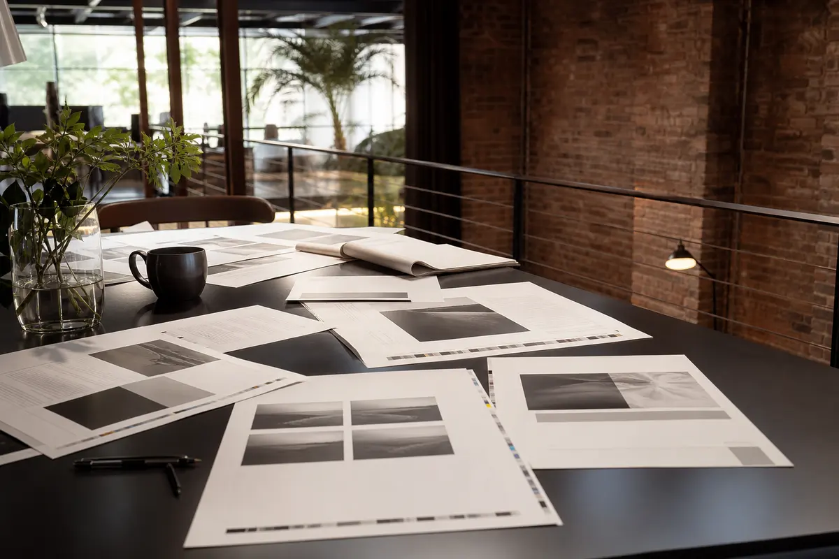 Editorial marketing planning scene for Local Service Ads in Hamlin, New York