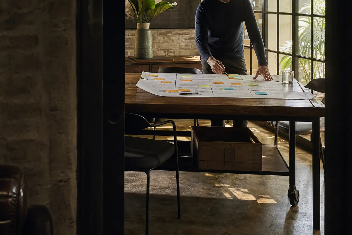 Editorial marketing planning scene for Programmatic SEO in Ogden, New York