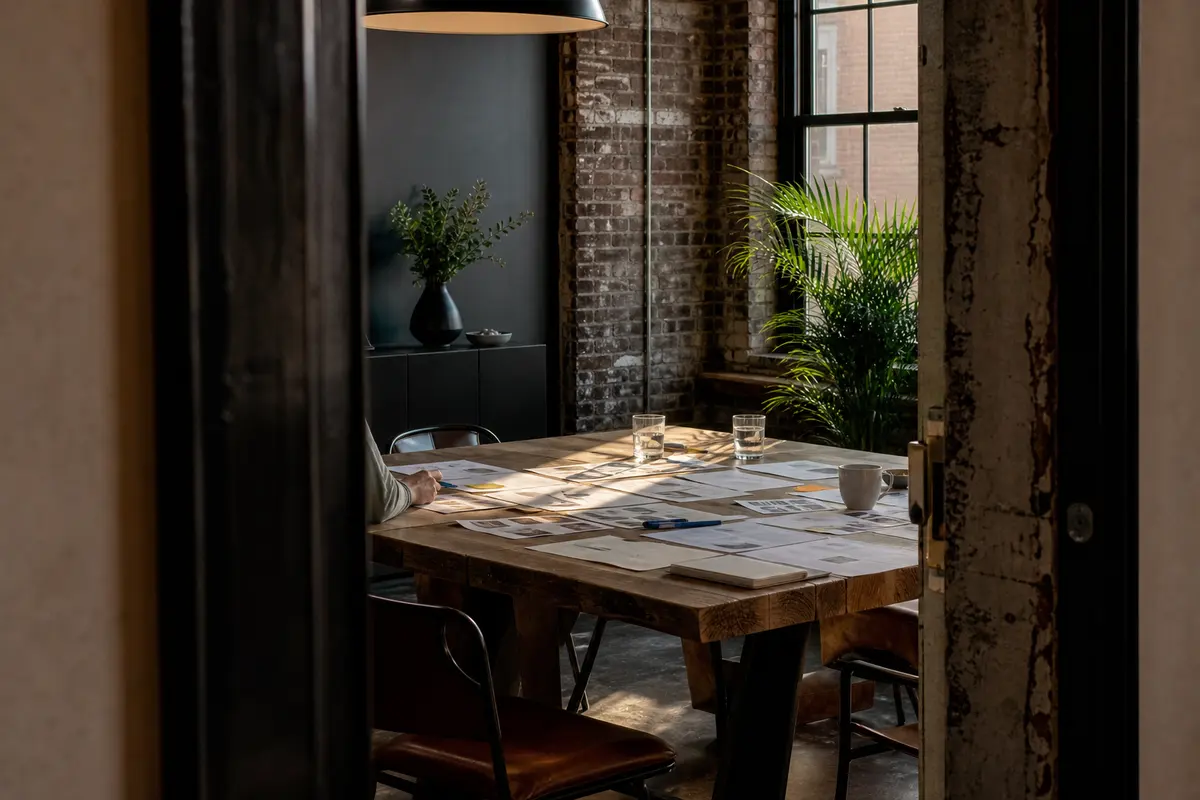 Editorial marketing planning scene for Reputation & Reviews in North Hempstead, New York