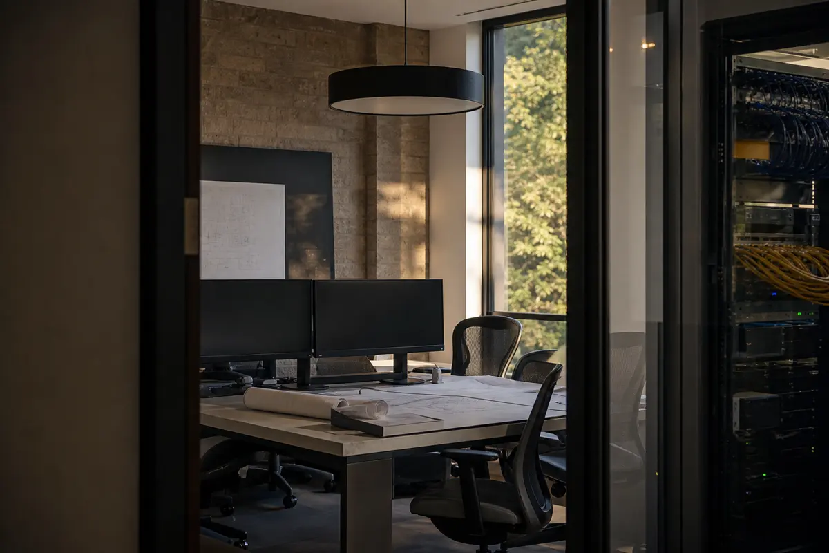 Editorial platform planning scene for Custom Software in Royalton, New York