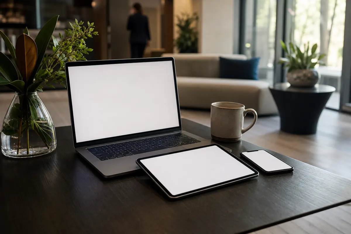 Editorial intake planning scene for AI Answering in Wheatfield, New York
