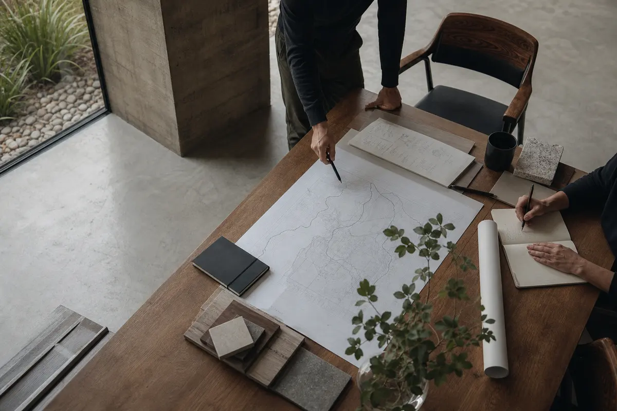 Editorial platform planning scene for Custom Software in Wilson, New York