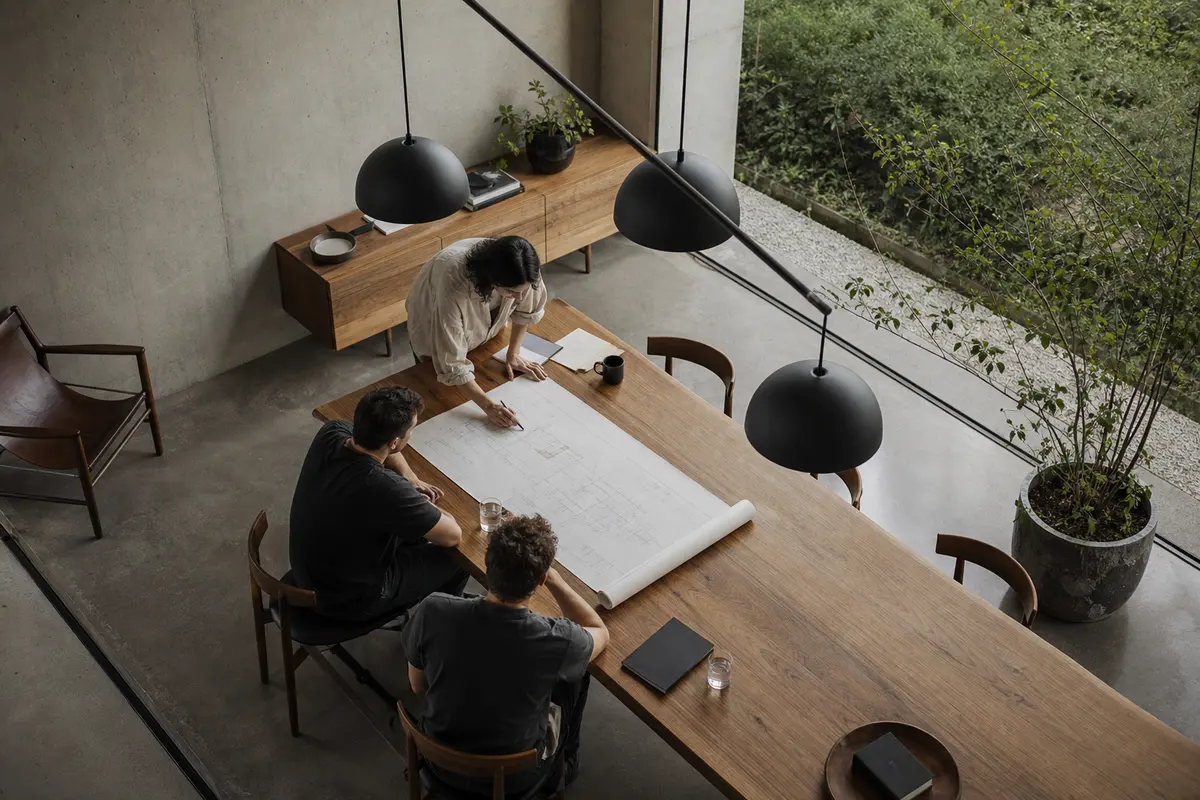 Editorial platform planning scene for Custom Software in Big Flats, New York