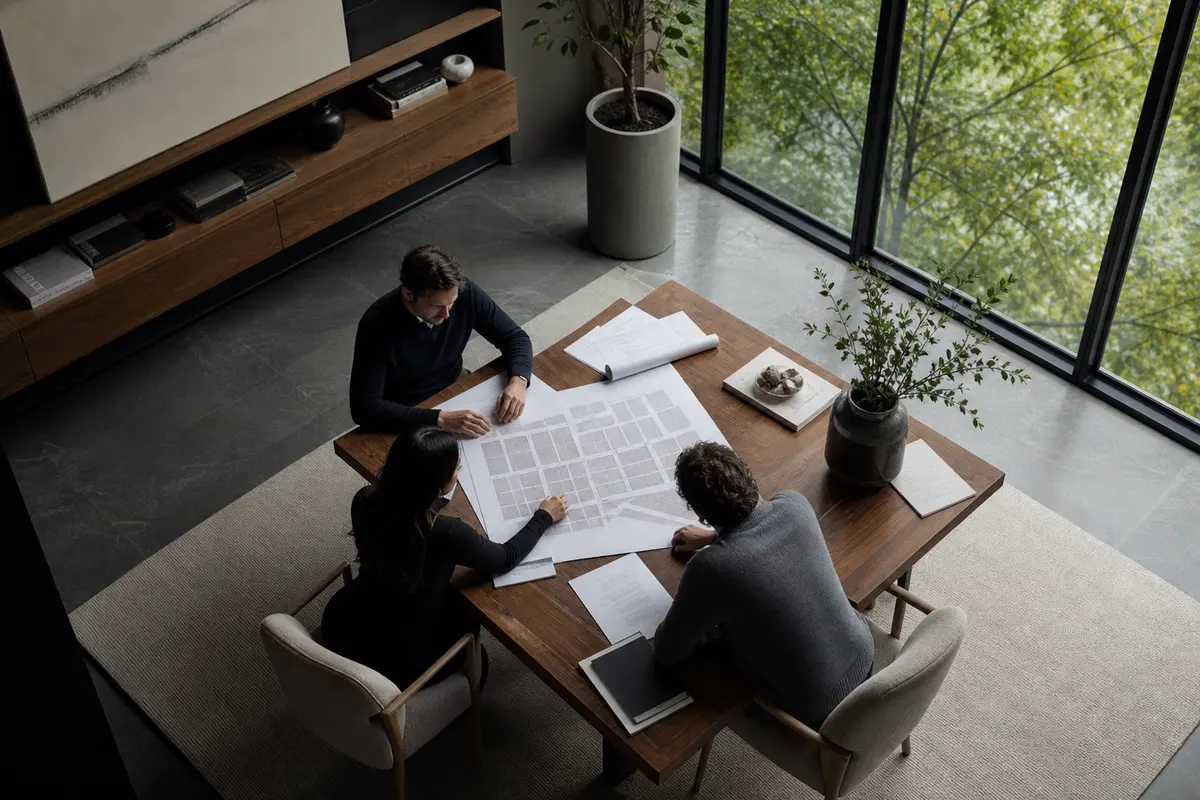 Editorial marketing planning scene for Legal News in Verona, New York