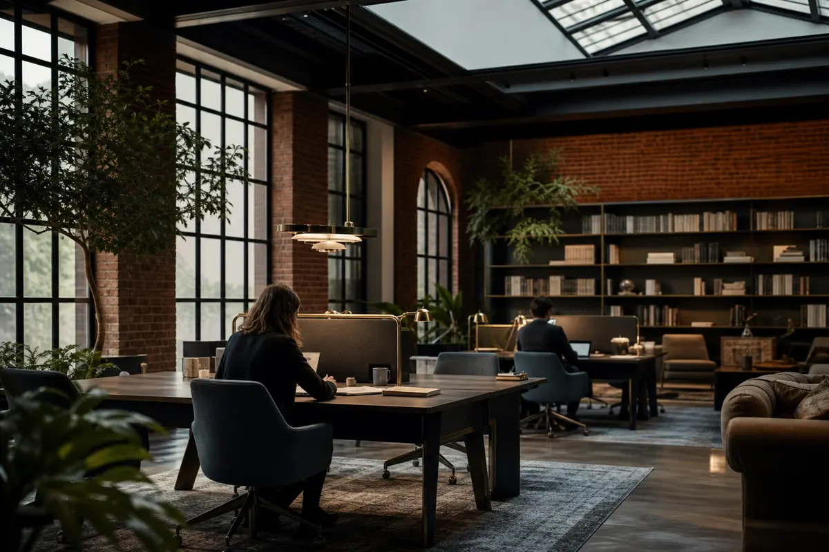 Editorial marketing planning scene for De Witt, New York