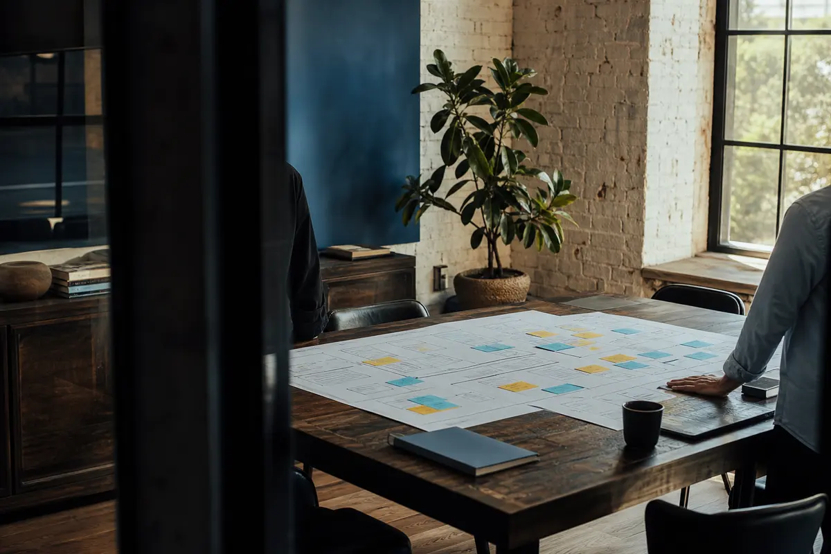 Editorial marketing planning scene for Legal News in Chester, New York