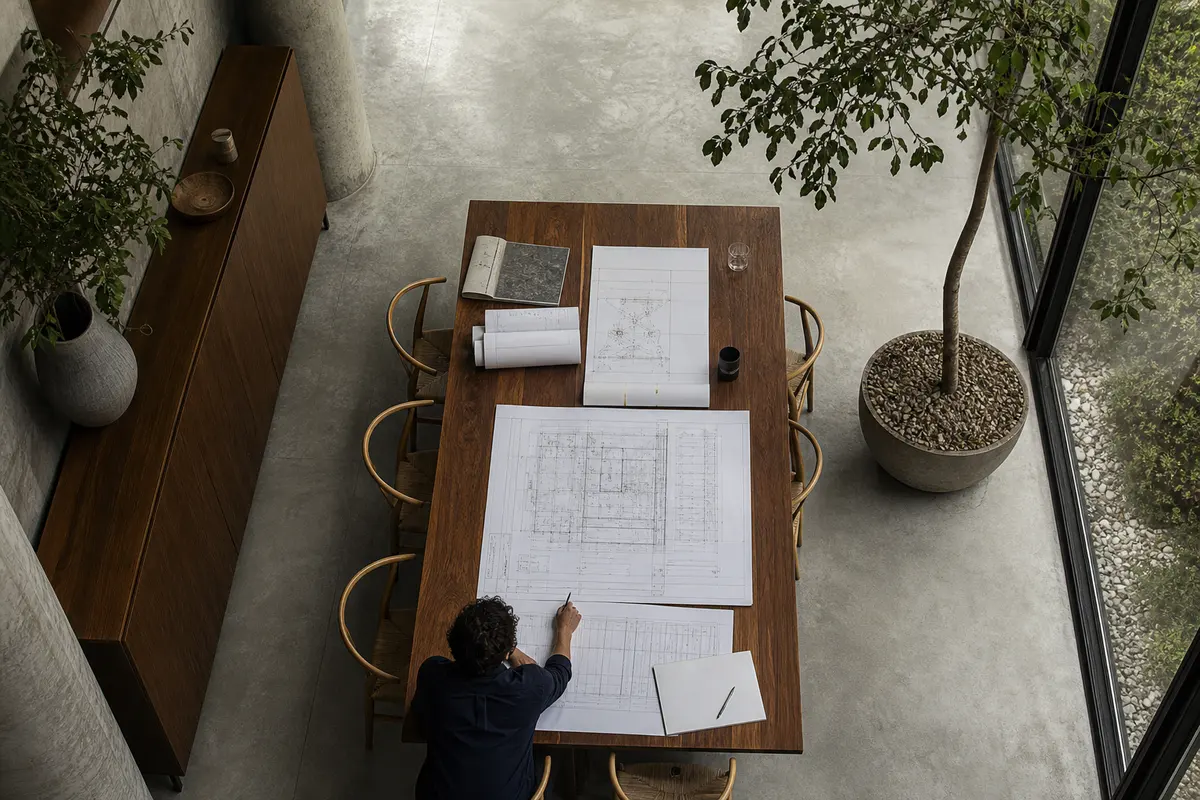 Editorial platform planning scene for ROI Dashboard in Chester, New York