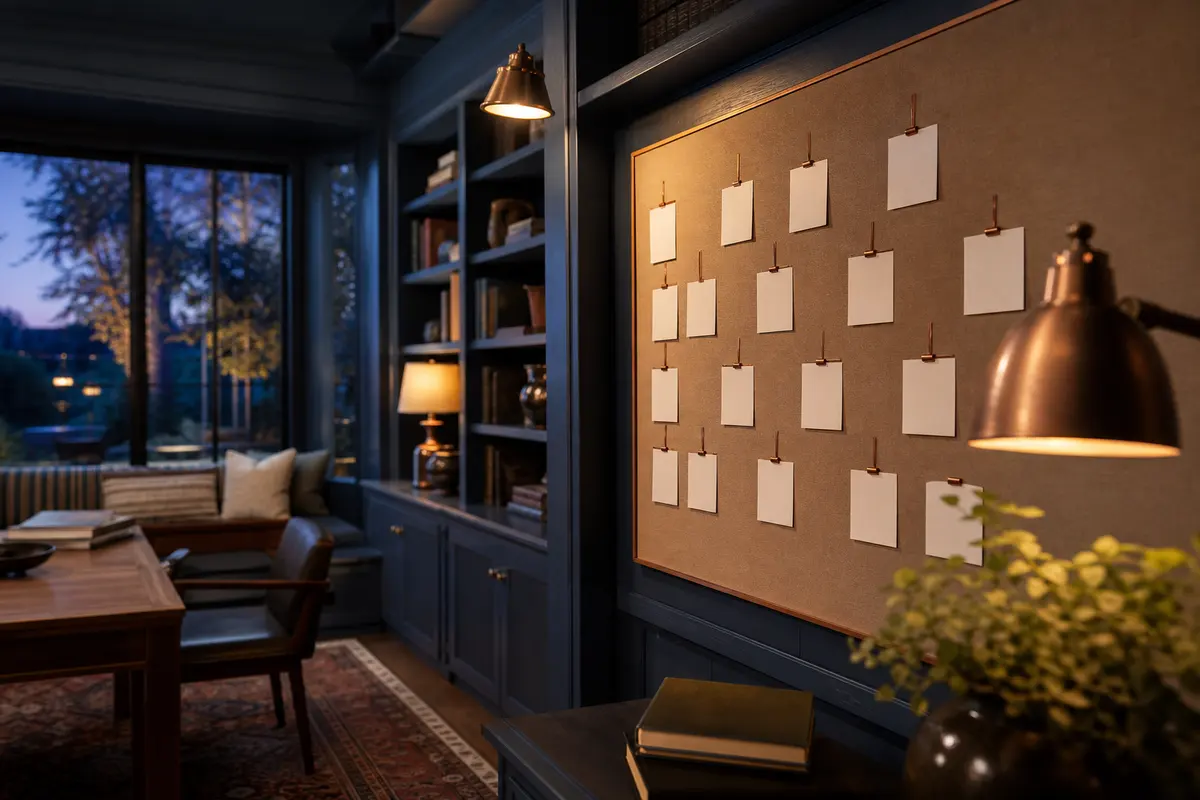 Editorial marketing planning scene for Cornwall, New York