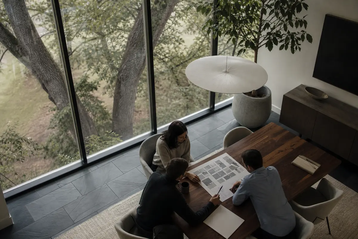 Editorial marketing planning scene for Programmatic SEO in Monroe, New York