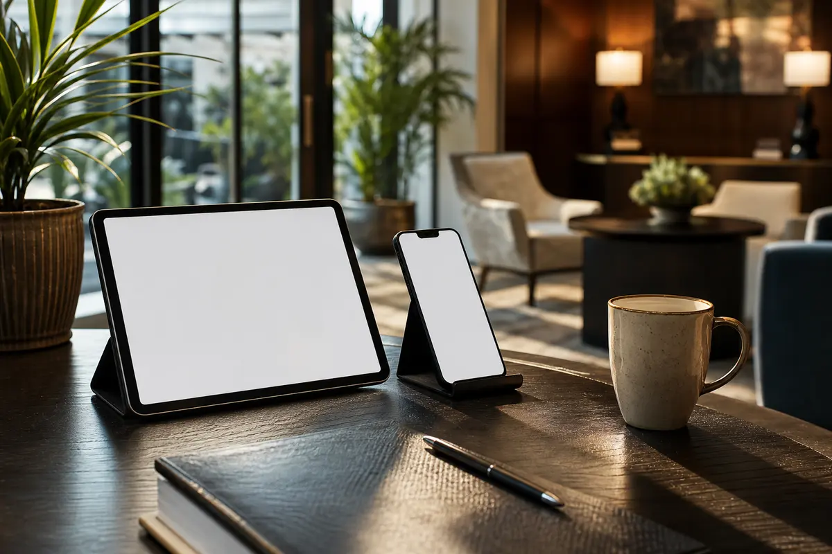 Editorial intake planning scene for AI Answering in Palm Tree, New York