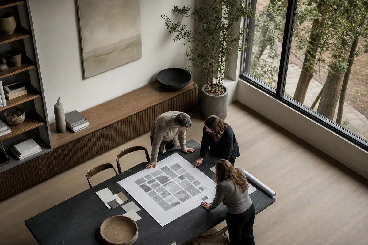 Editorial marketing planning scene for Warwick, New York