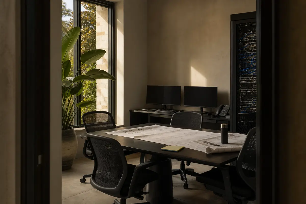 Editorial platform planning scene for Custom Software in Woodbury, New York