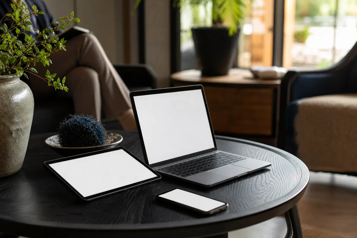 Editorial intake planning scene for Intake Coach in Albion, New York