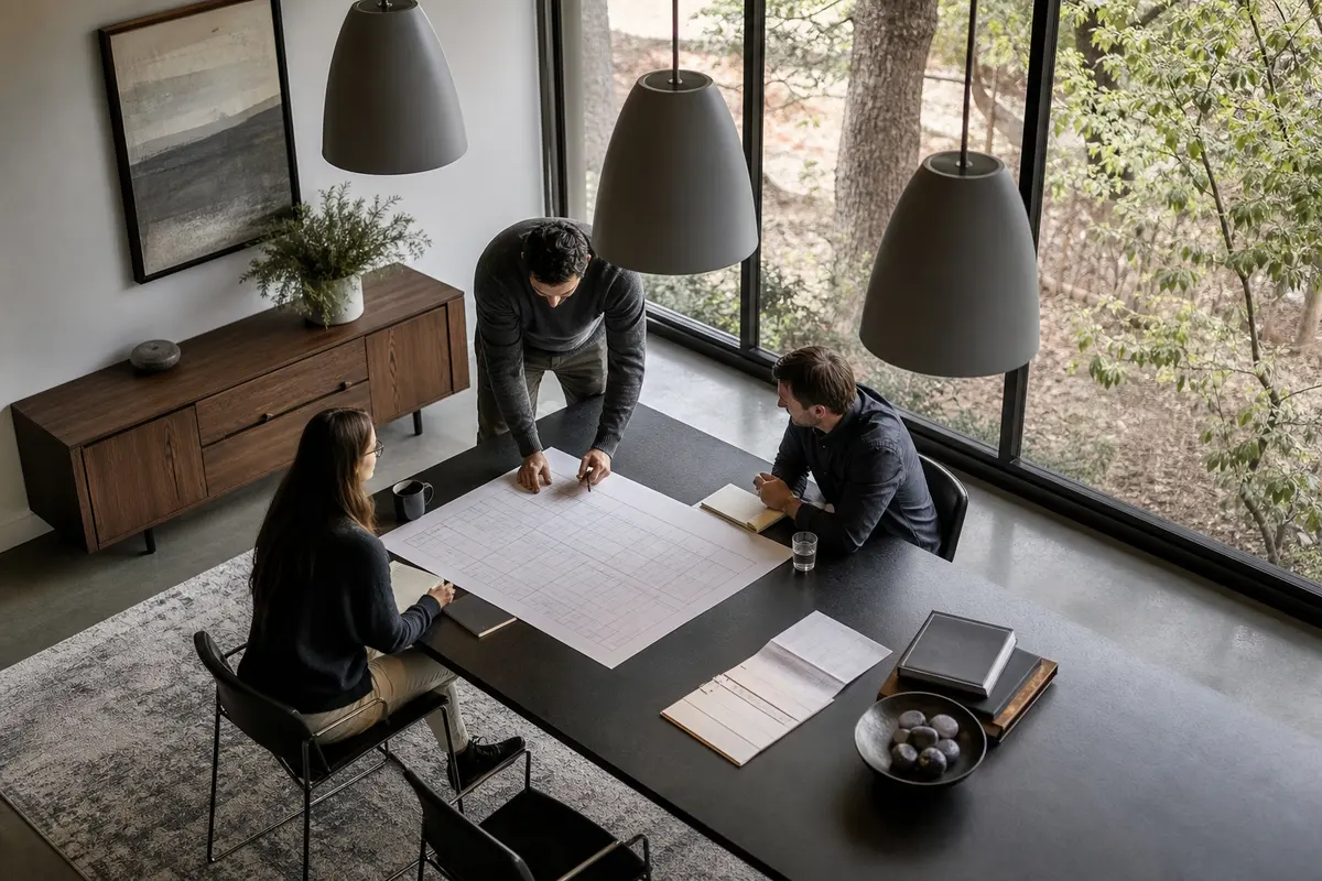 Editorial marketing planning scene for Volney, New York