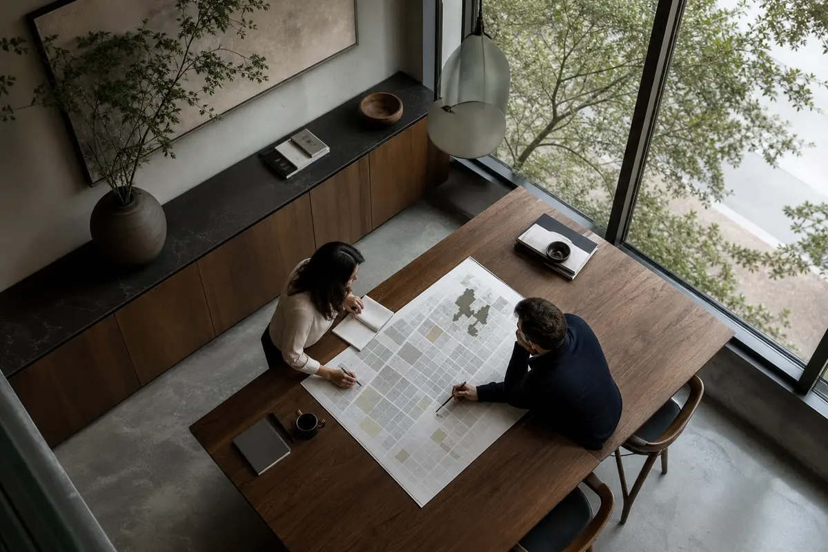 Editorial marketing planning scene for Local Service Ads in Carmel, New York