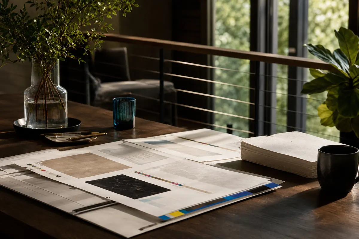 Editorial marketing planning scene for Local Service Ads in Kent, New York