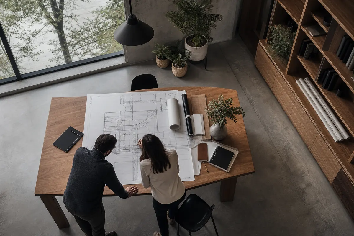 Editorial platform planning scene for Custom Software in Brockport, New York