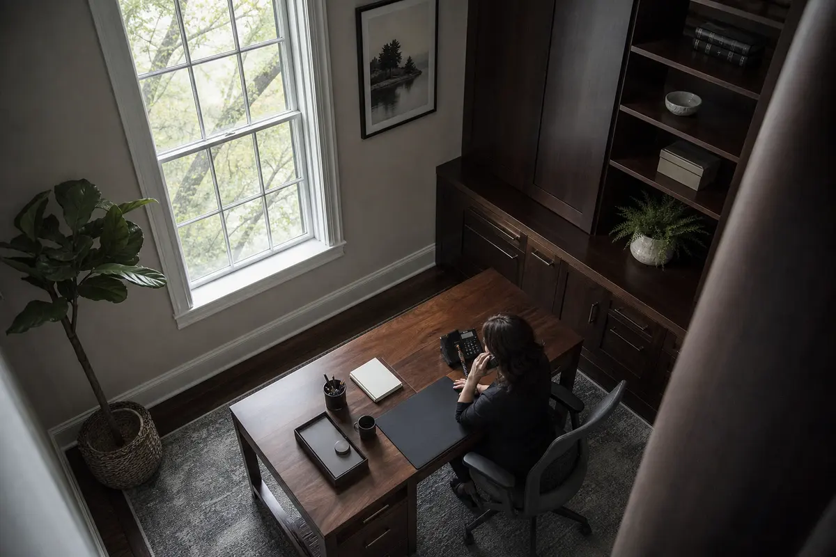 Editorial intake planning scene for Automation in Bronxville, New York