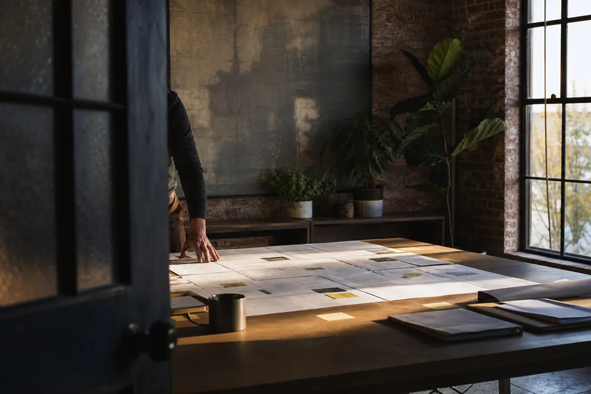 Editorial marketing planning scene for Haverstraw, New York